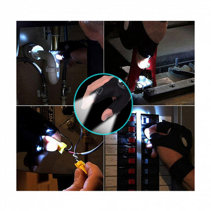 Guantes Linterna Led