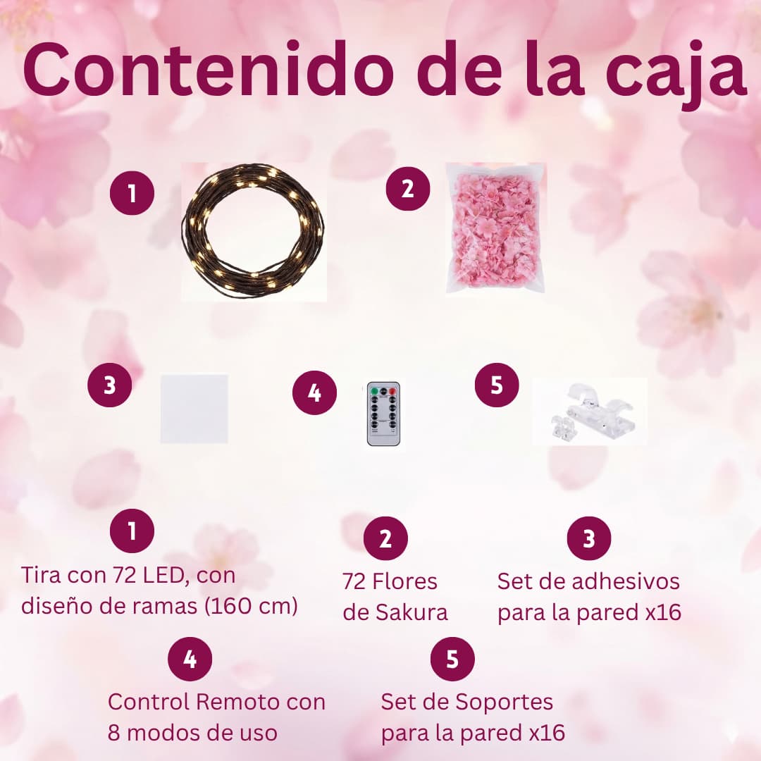 Lámpara Sakura 🌸