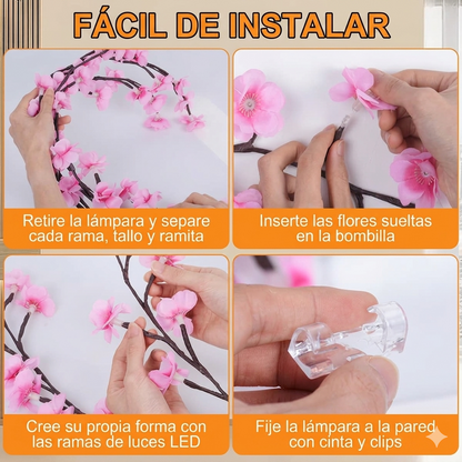Lámpara Sakura 🌸